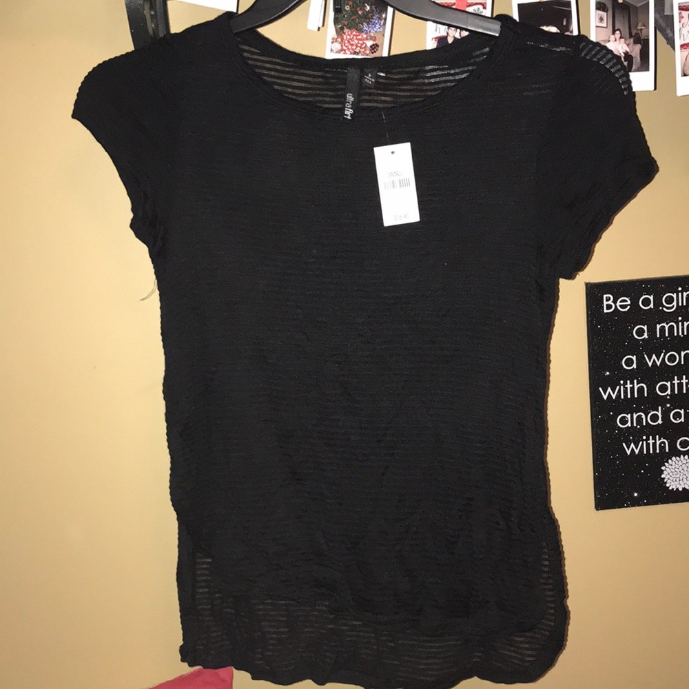 Wet Seal t-shirt, slightly sheer